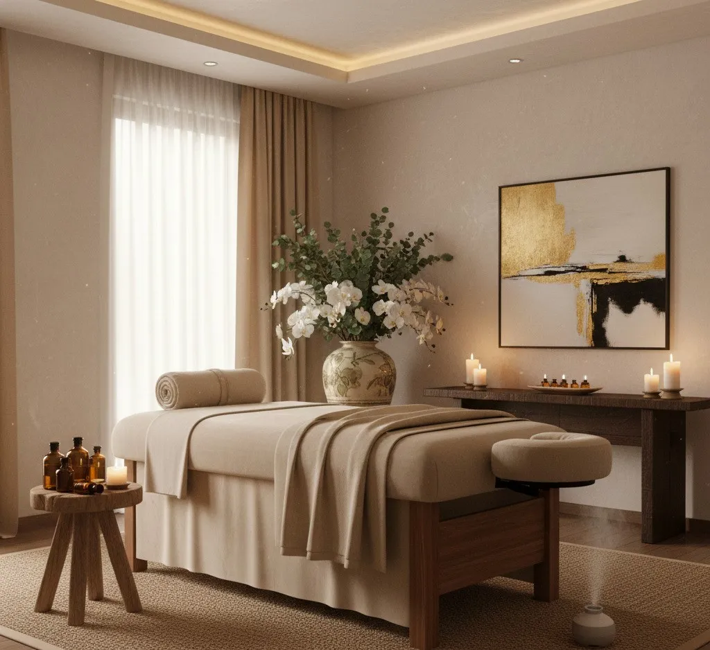 luxury hot stone therapy home massage Dubai at hotel